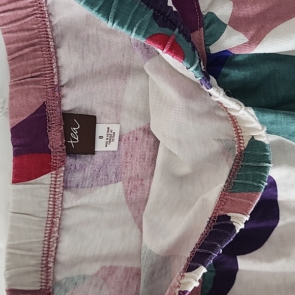 Tea Collection colorful mini skirt size 8 girls - Picture 2 of 4